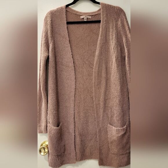 Love Tree Mauve super soft cardigan - Picture 2 of 15